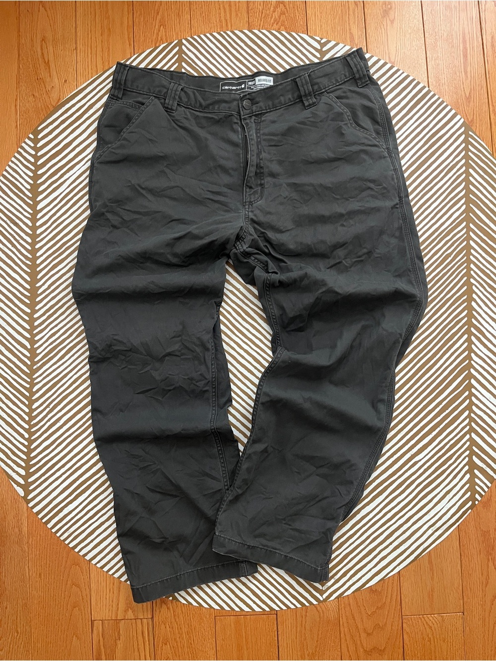 Carhartt Rugged Flex Relaxed Fit Canvas Pants (38)